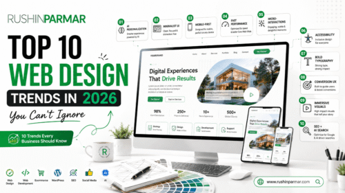 Top 10 Web Design Trends in 2026 Banner