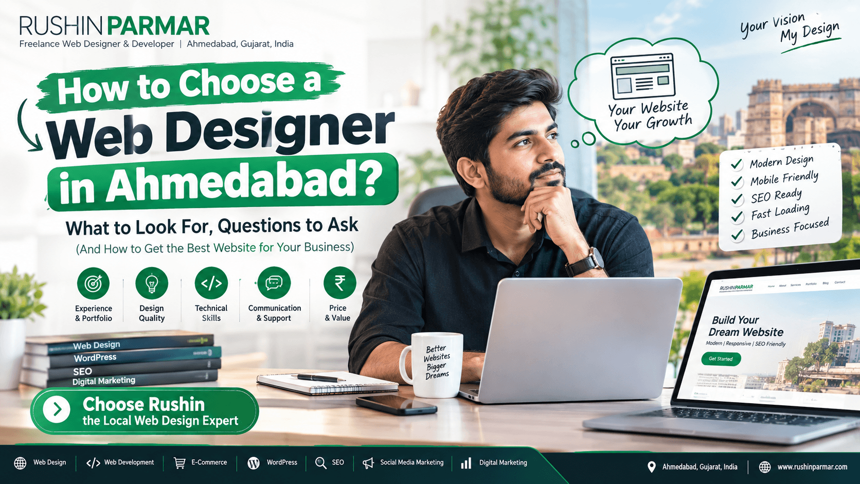 How to Choose a Web Designer in Ahmedabad